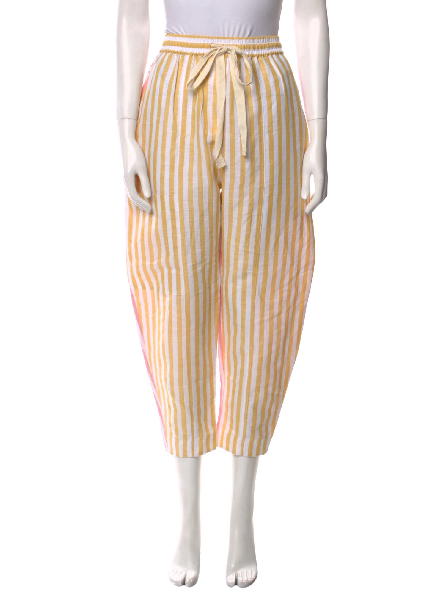 Lee Mathews Linen Straight Leg Pants