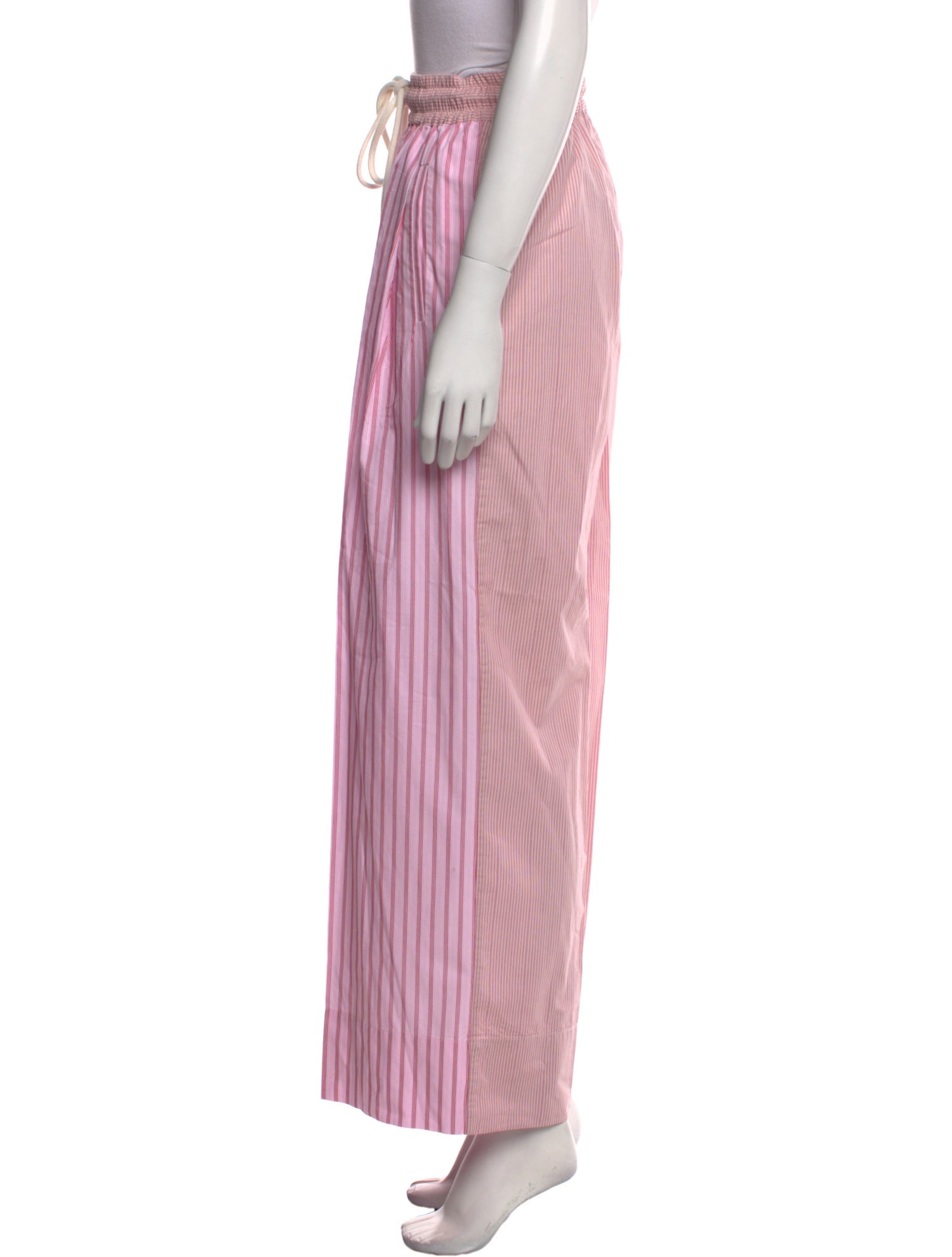 Lee Mathews Striped Wide Leg Pants