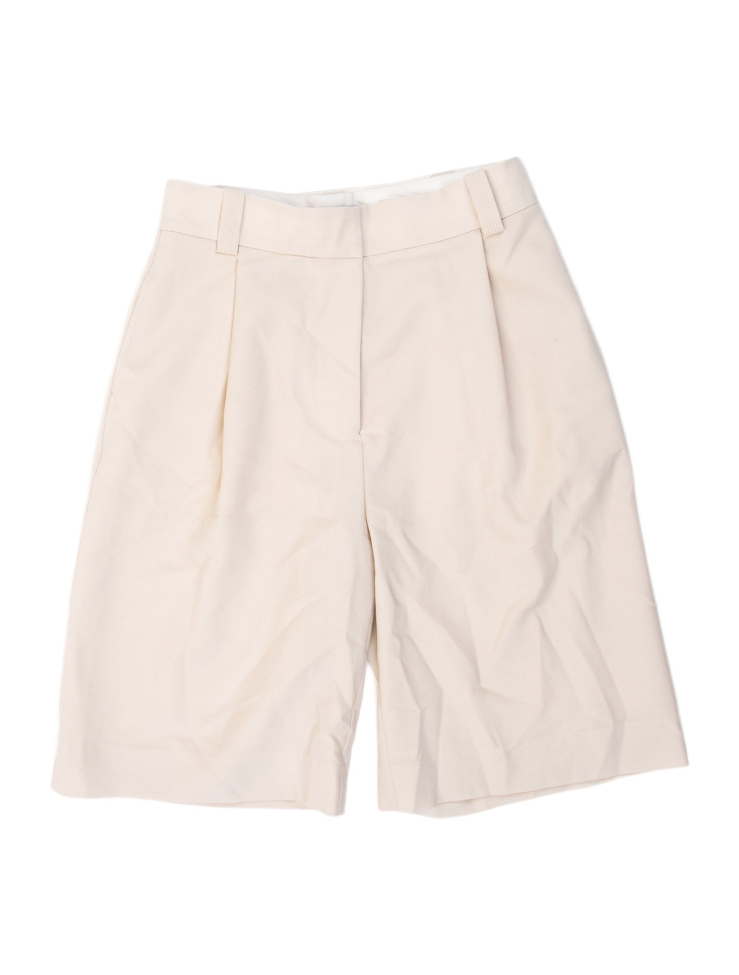 Lee Mathews Wool Flat Front Shorts