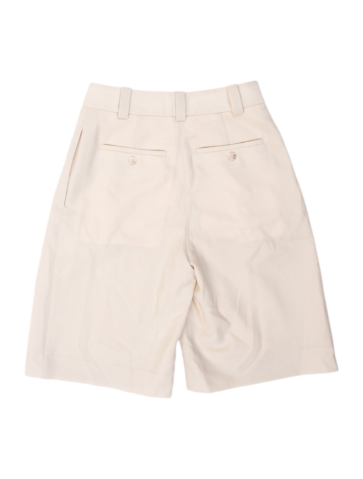 Lee Mathews Wool Flat Front Shorts