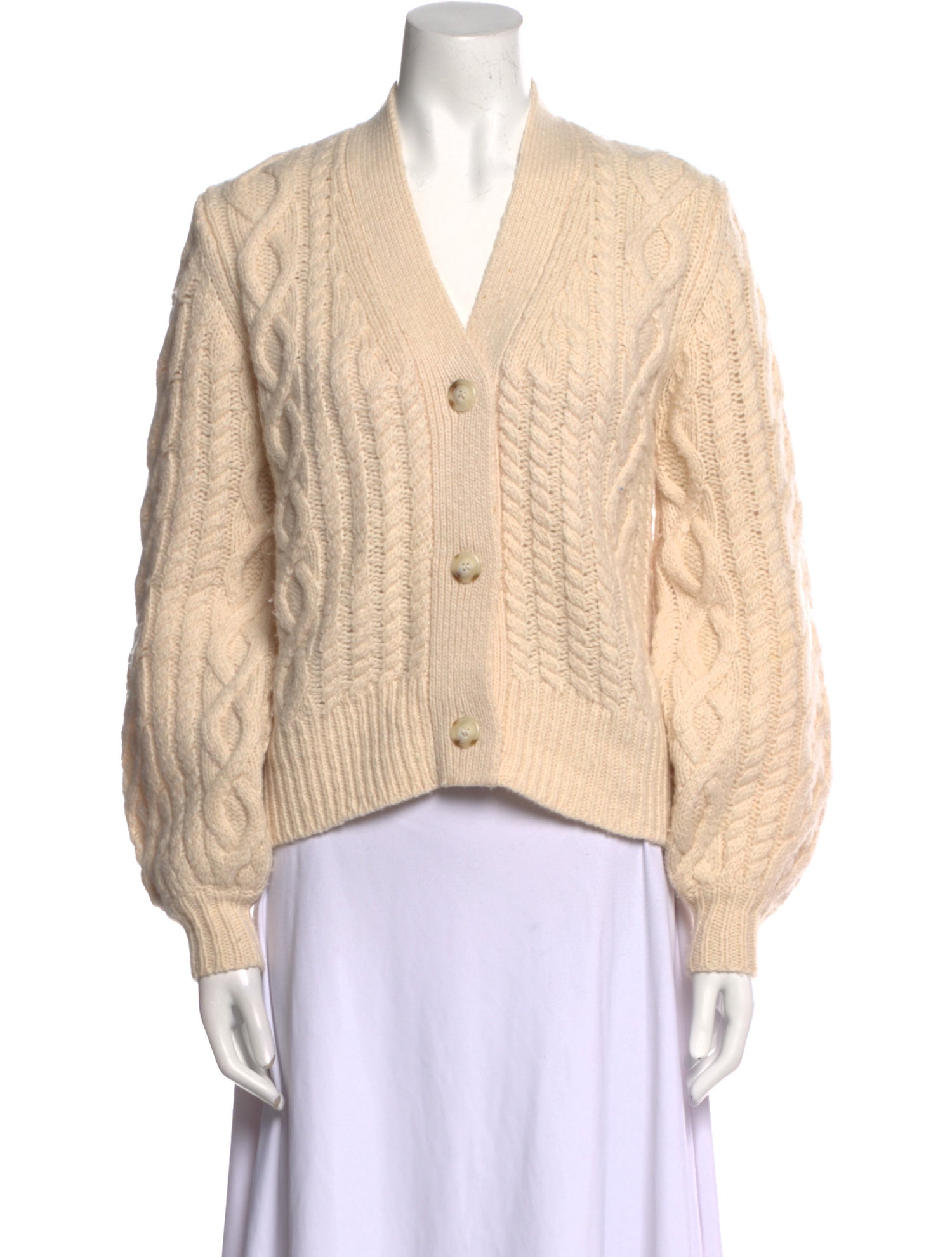 Lee Mathews Lambswool V-Neck Sweater