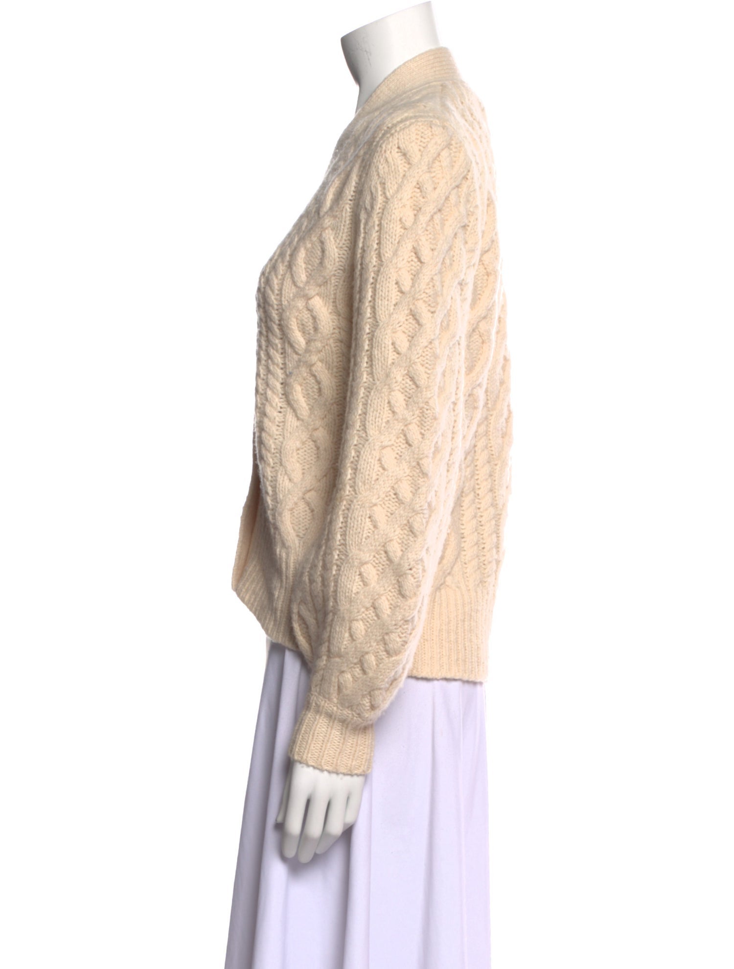 Lee Mathews Lambswool V-Neck Sweater