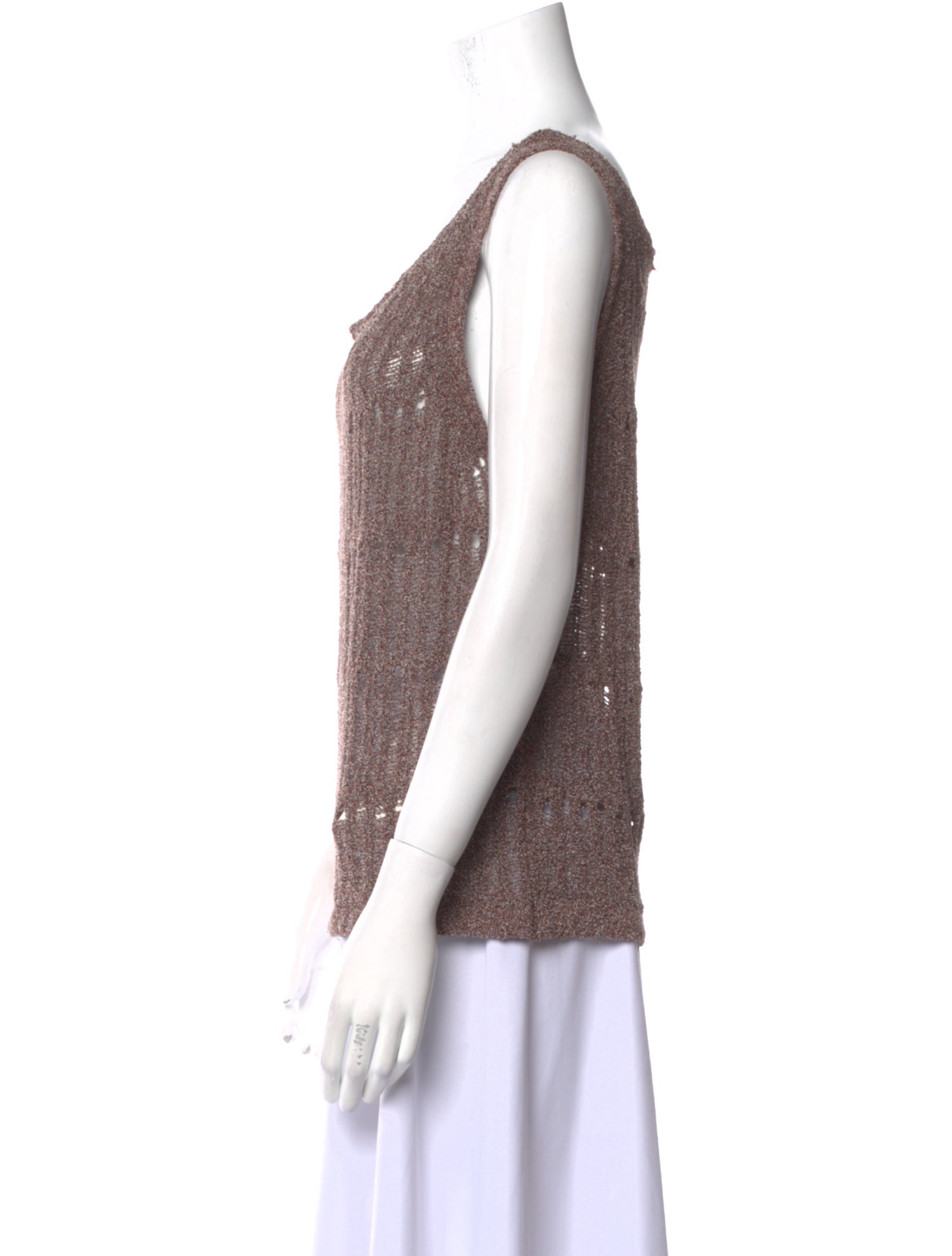 Lee Mathews Scoop Neck Sleeveless Top