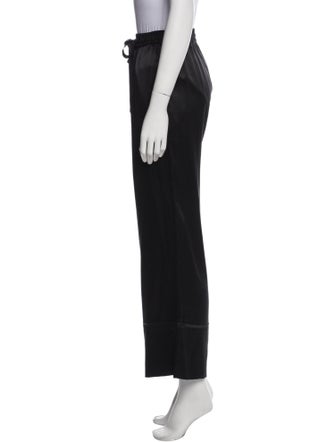 Lee Mathews Silk Ruffle Embellishment Nightgown