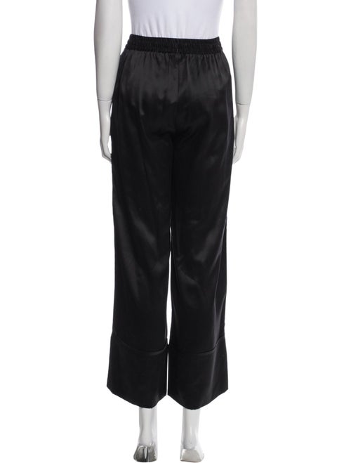 Lee Mathews Silk Ruffle Embellishment Nightgown