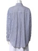 Lee Mathews Striped Long Sleeve Button-Up Top