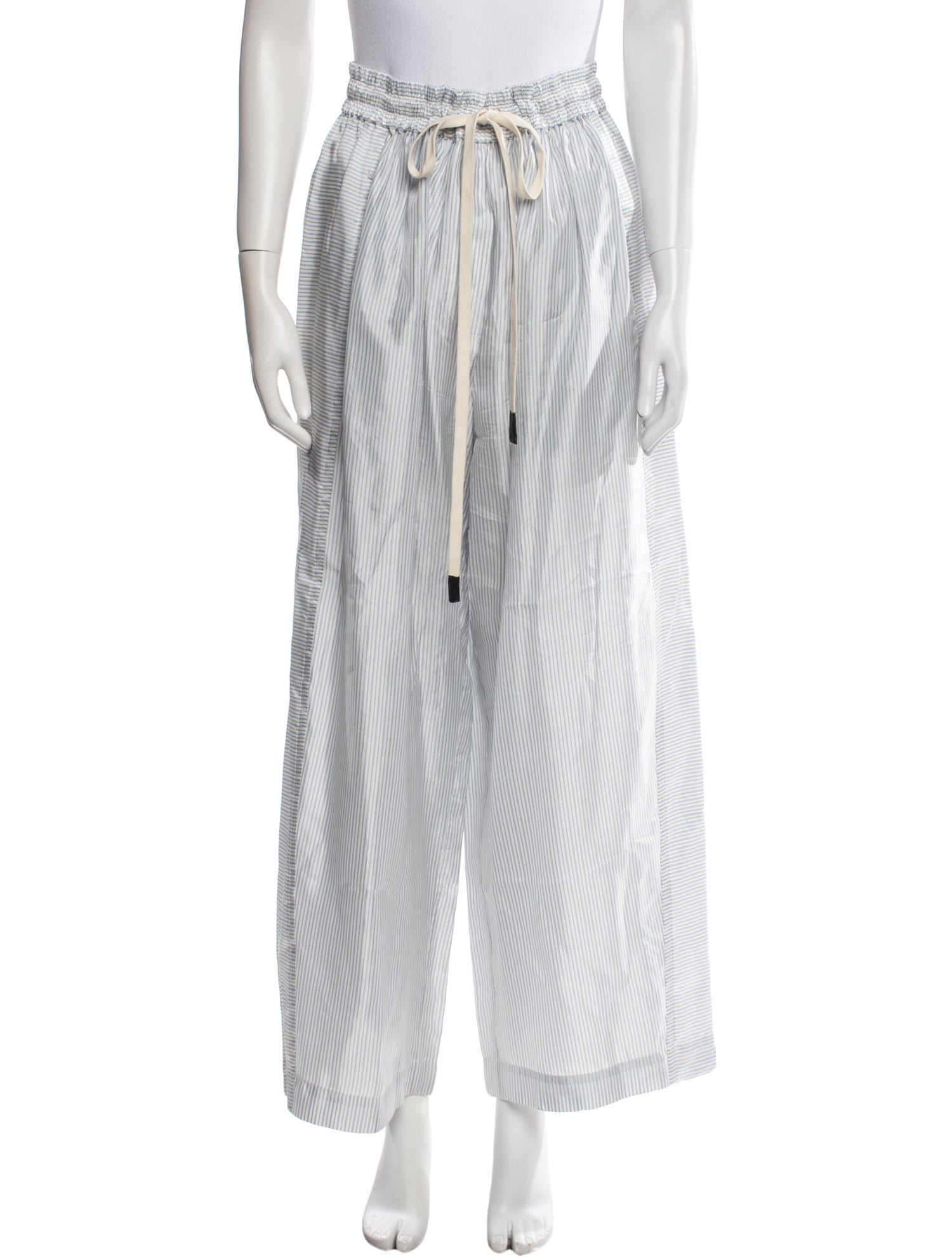 Lee Mathews Striped Wide Leg Pants