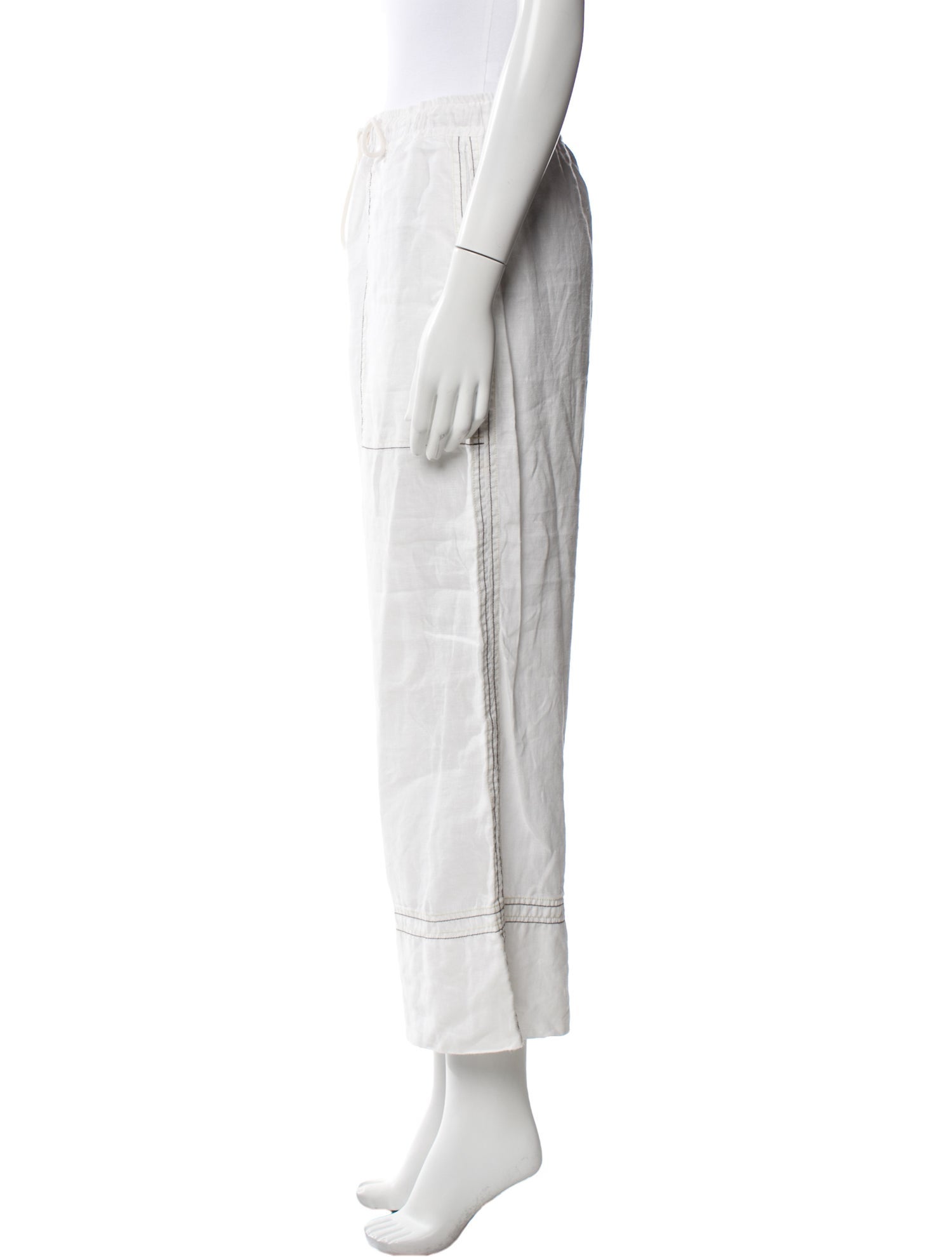 Lee Mathews Linen Wide Leg Pants