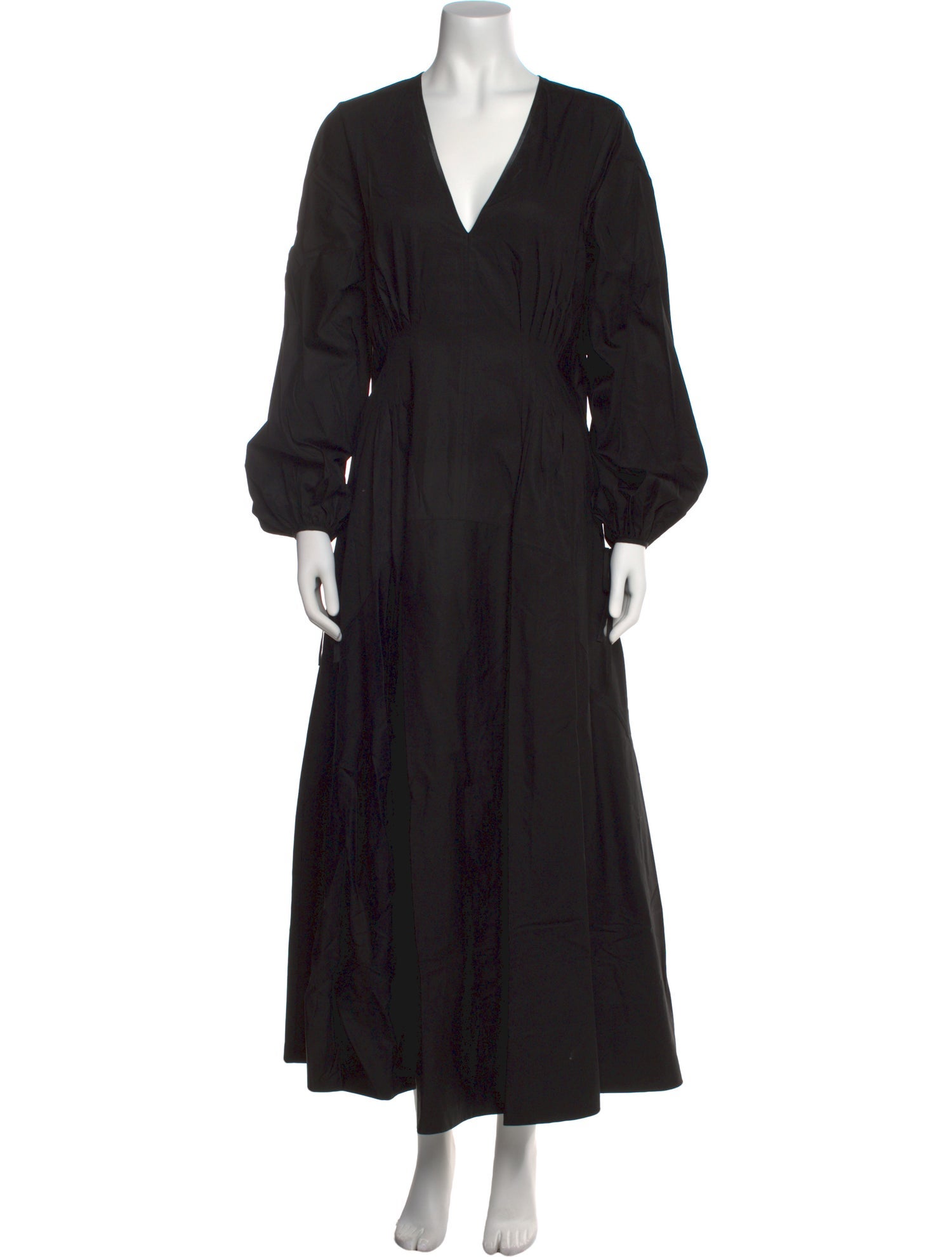 Lee Mathews V-Neck Long Dress w/ Tags