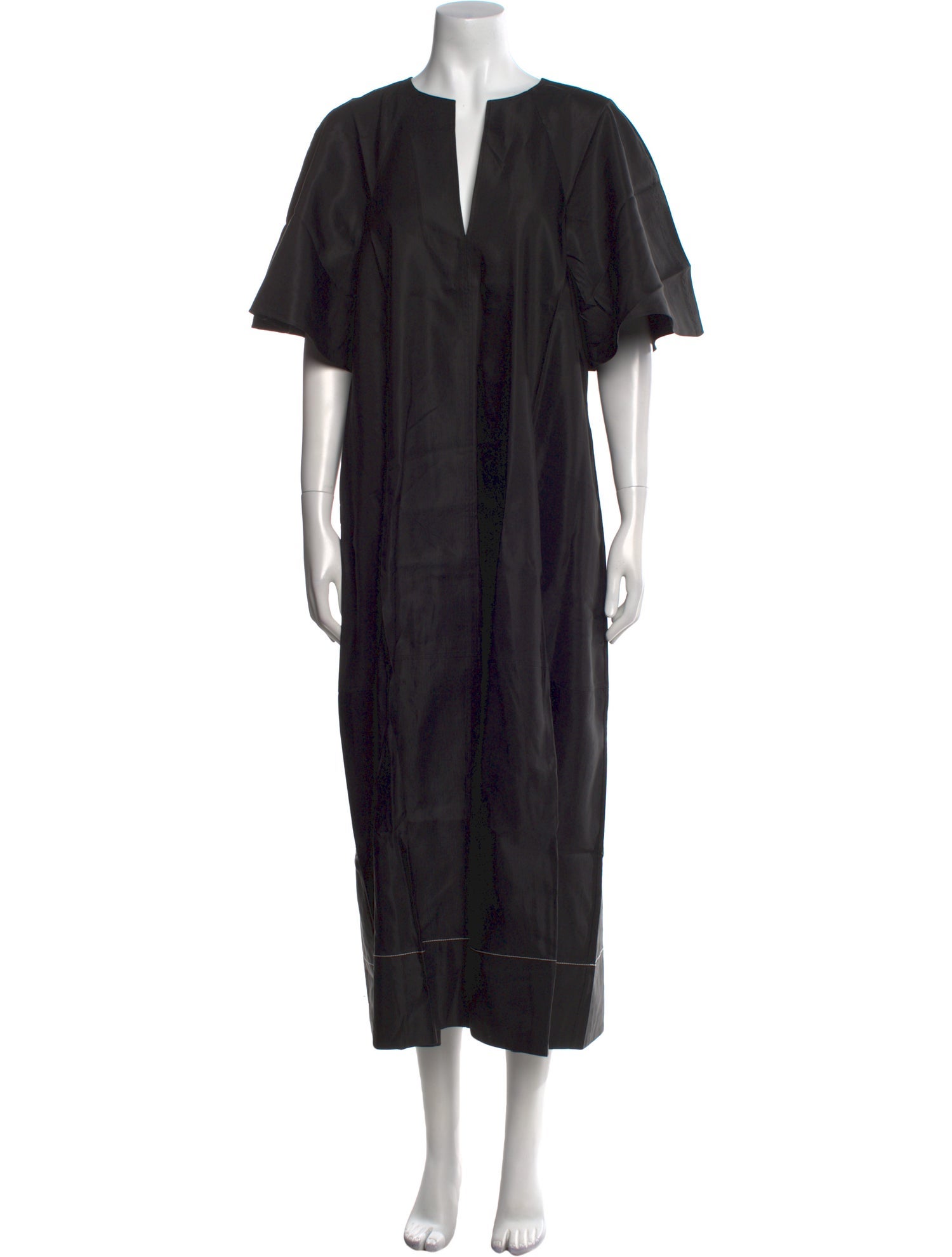 Lee Mathews V-Neck Long Dress w/ Tags