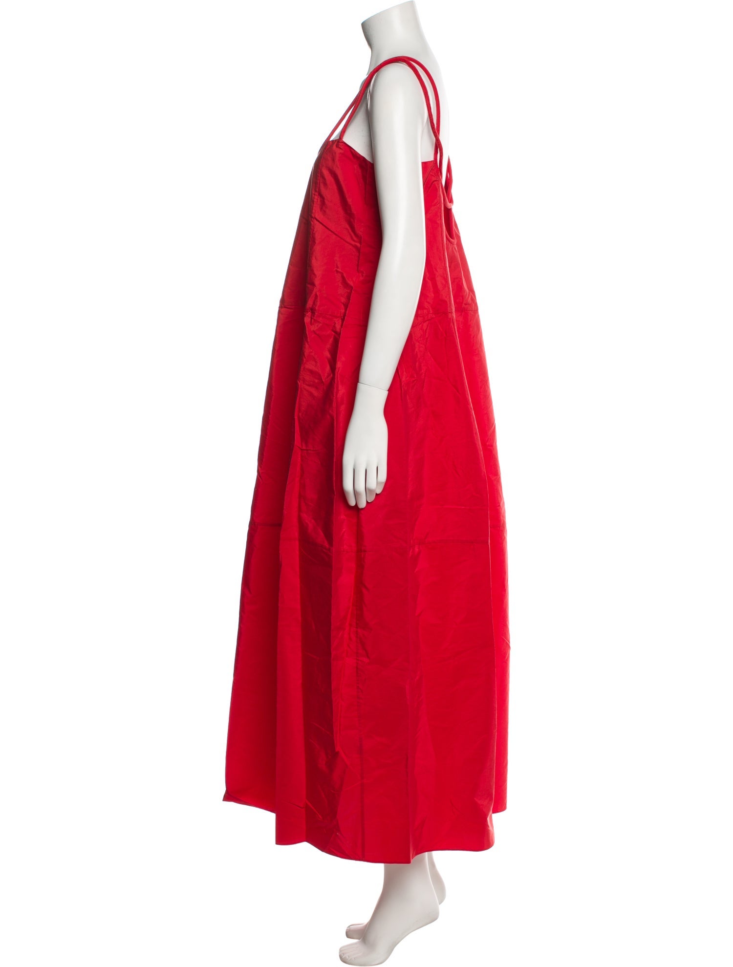 Lee Mathews Scoop Neck Long Dress