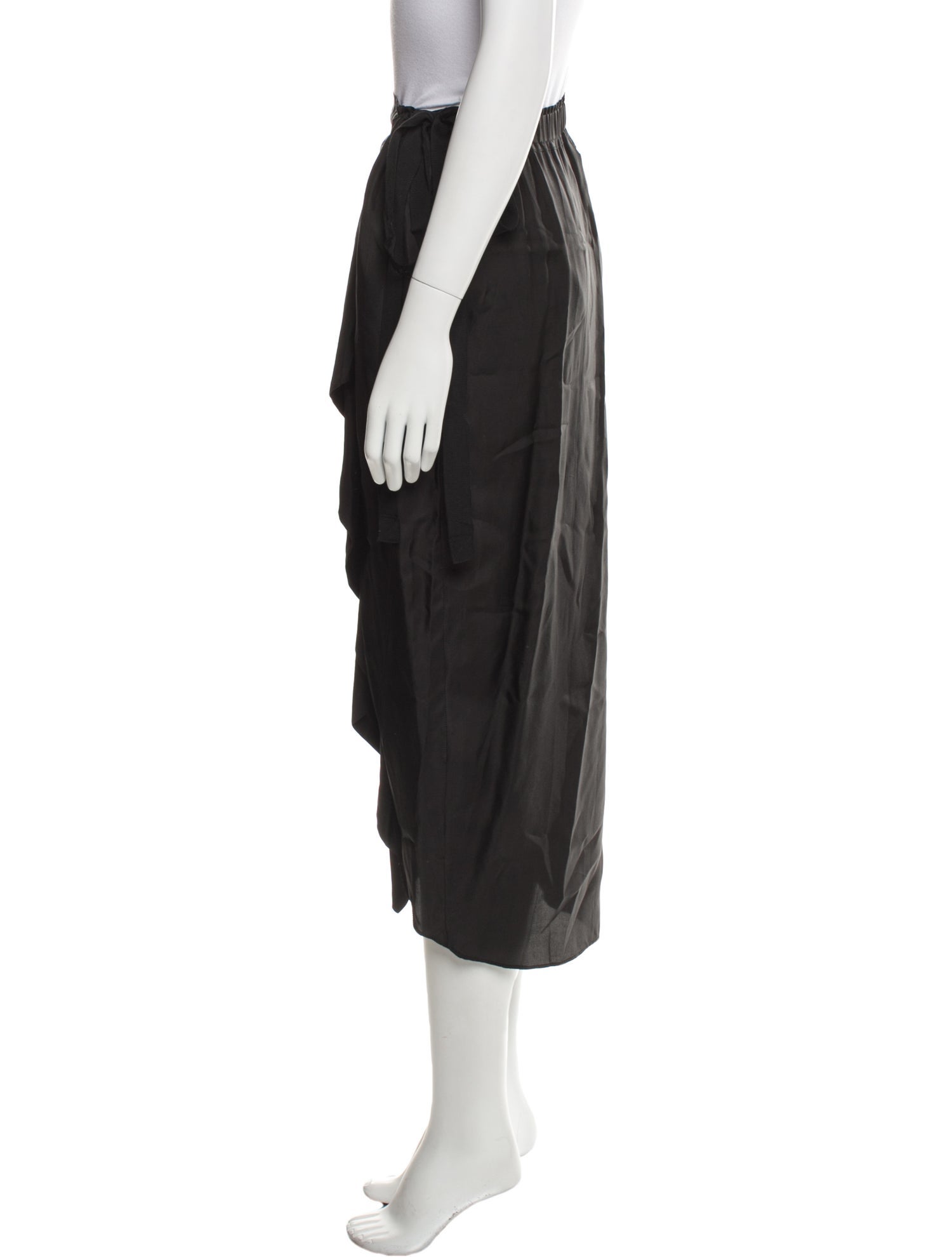 Lee Mathews Silk Midi Length Skirt w/ Tags