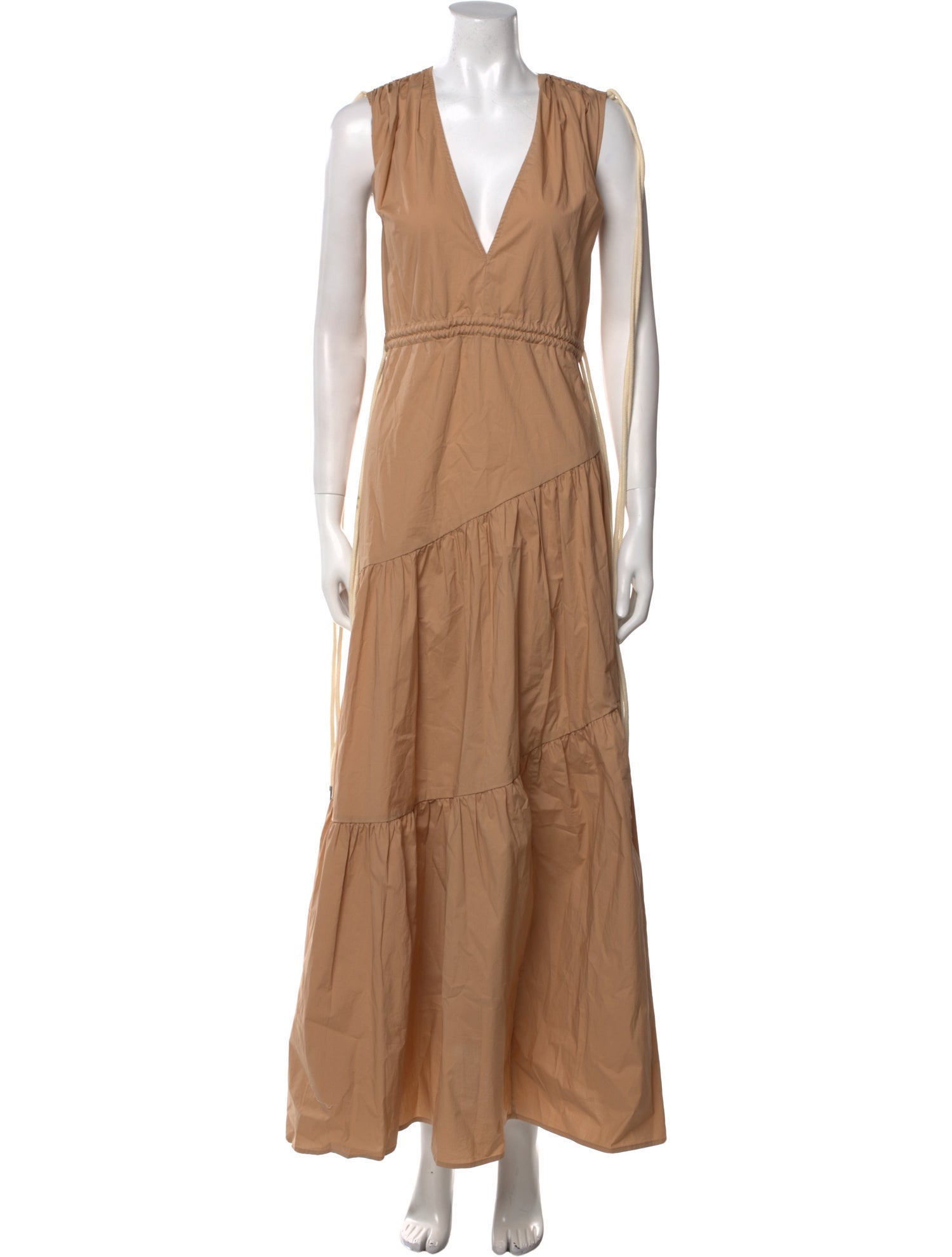 Lee Mathews V-Neck Long Dress w/ Tags