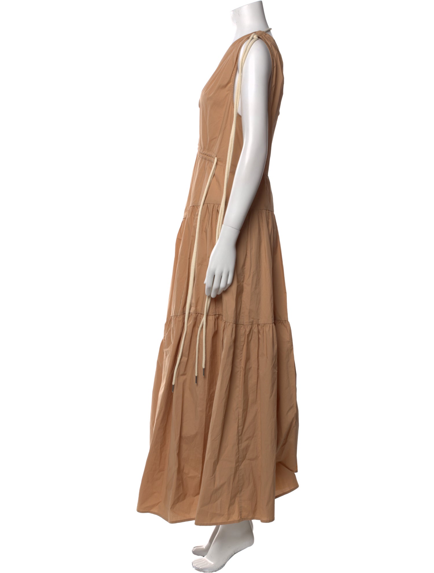 Lee Mathews V-Neck Long Dress w/ Tags