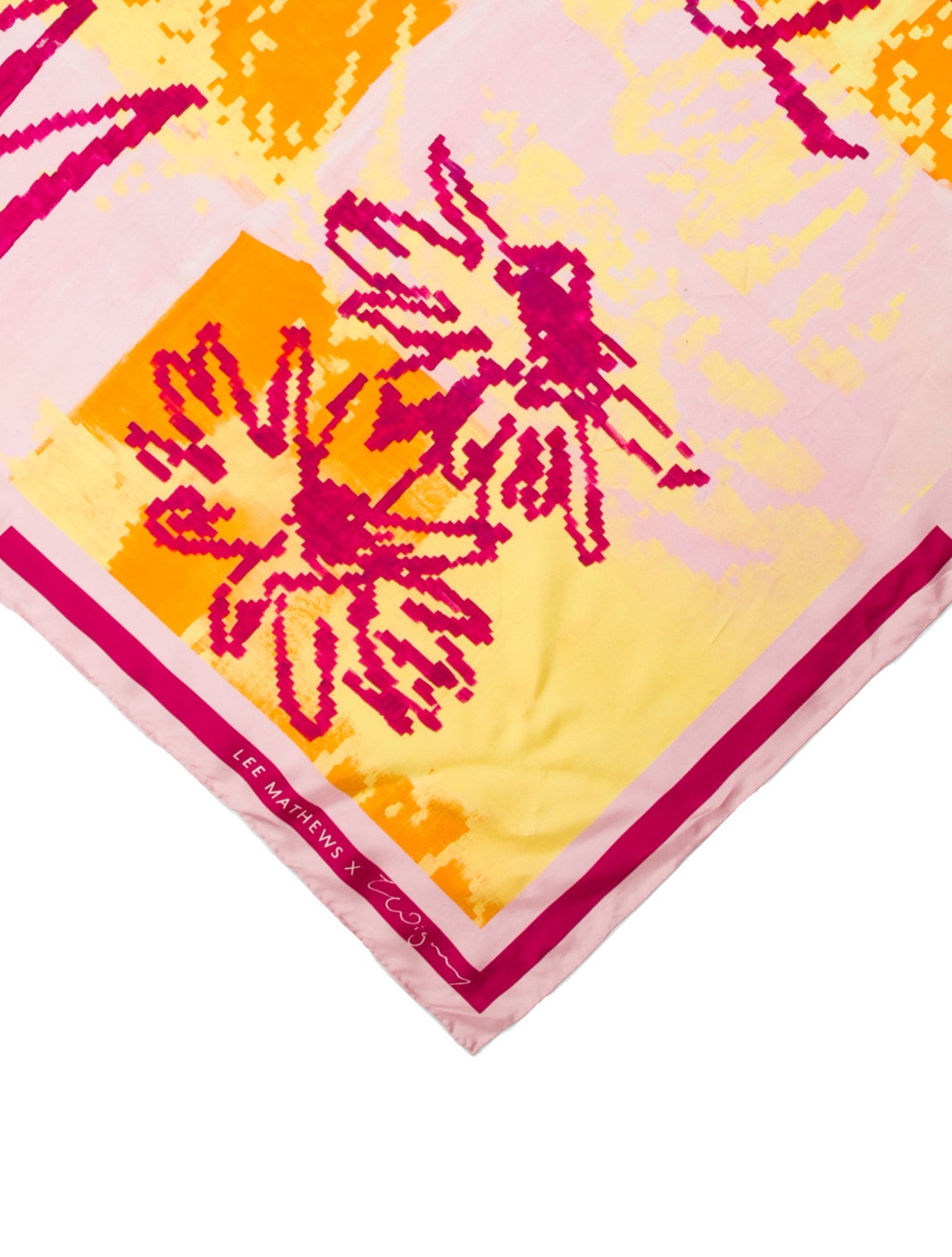 Lee Mathews Silk Printed Scarf