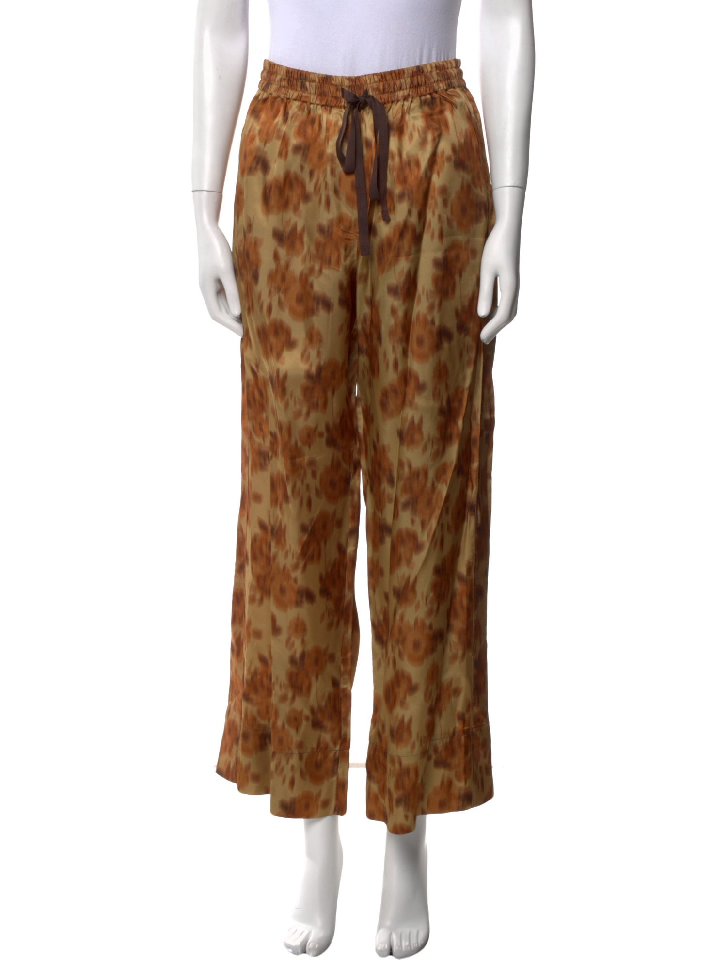 Lee Mathews Printed Wide Leg Pants