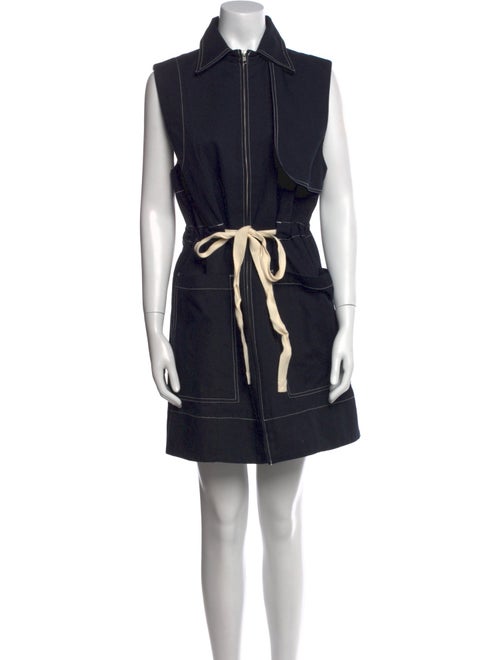 Lee Mathews Knee-Length Dress