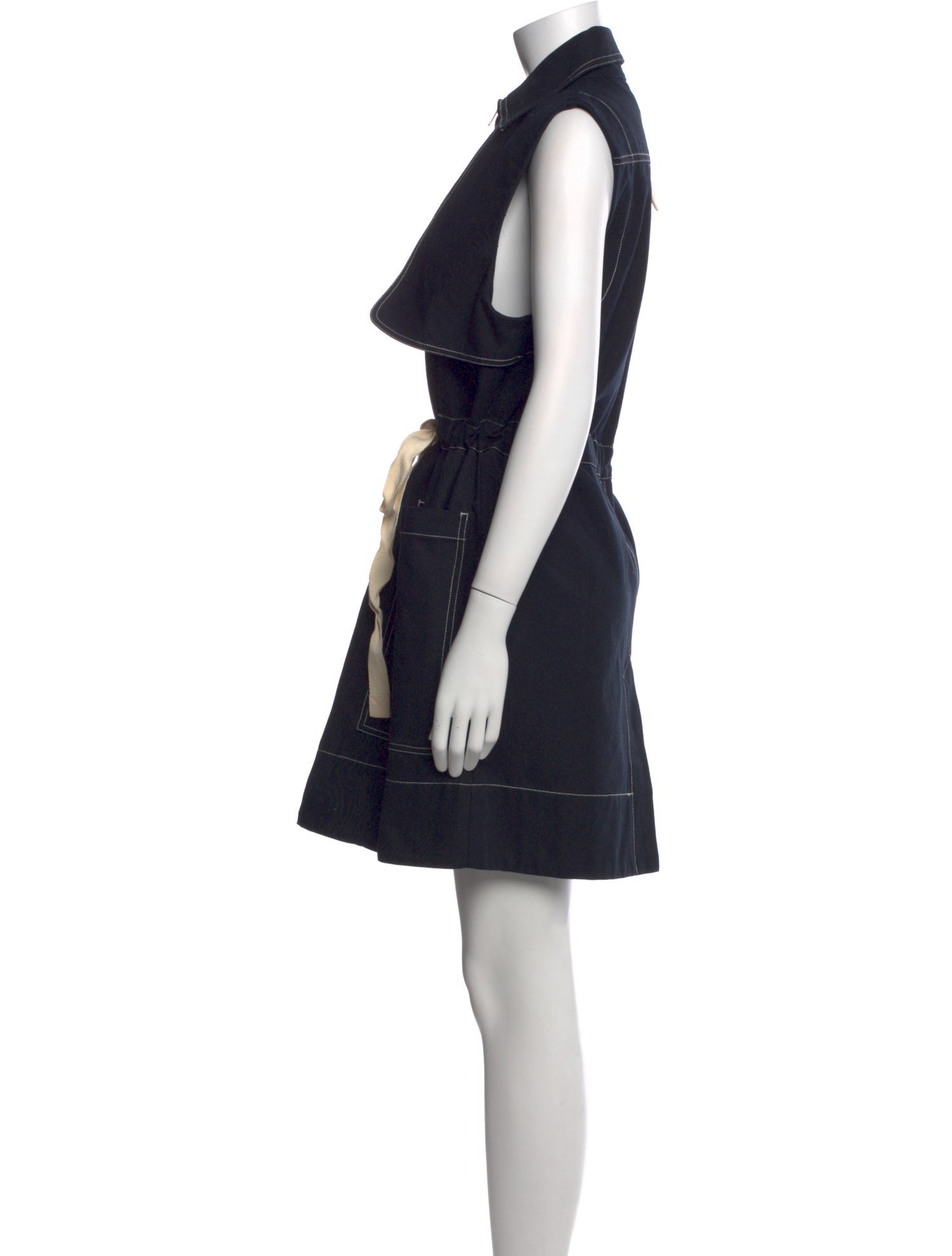 Lee Mathews Knee-Length Dress