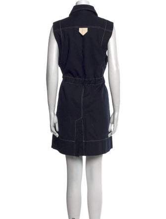 Lee Mathews Knee-Length Dress