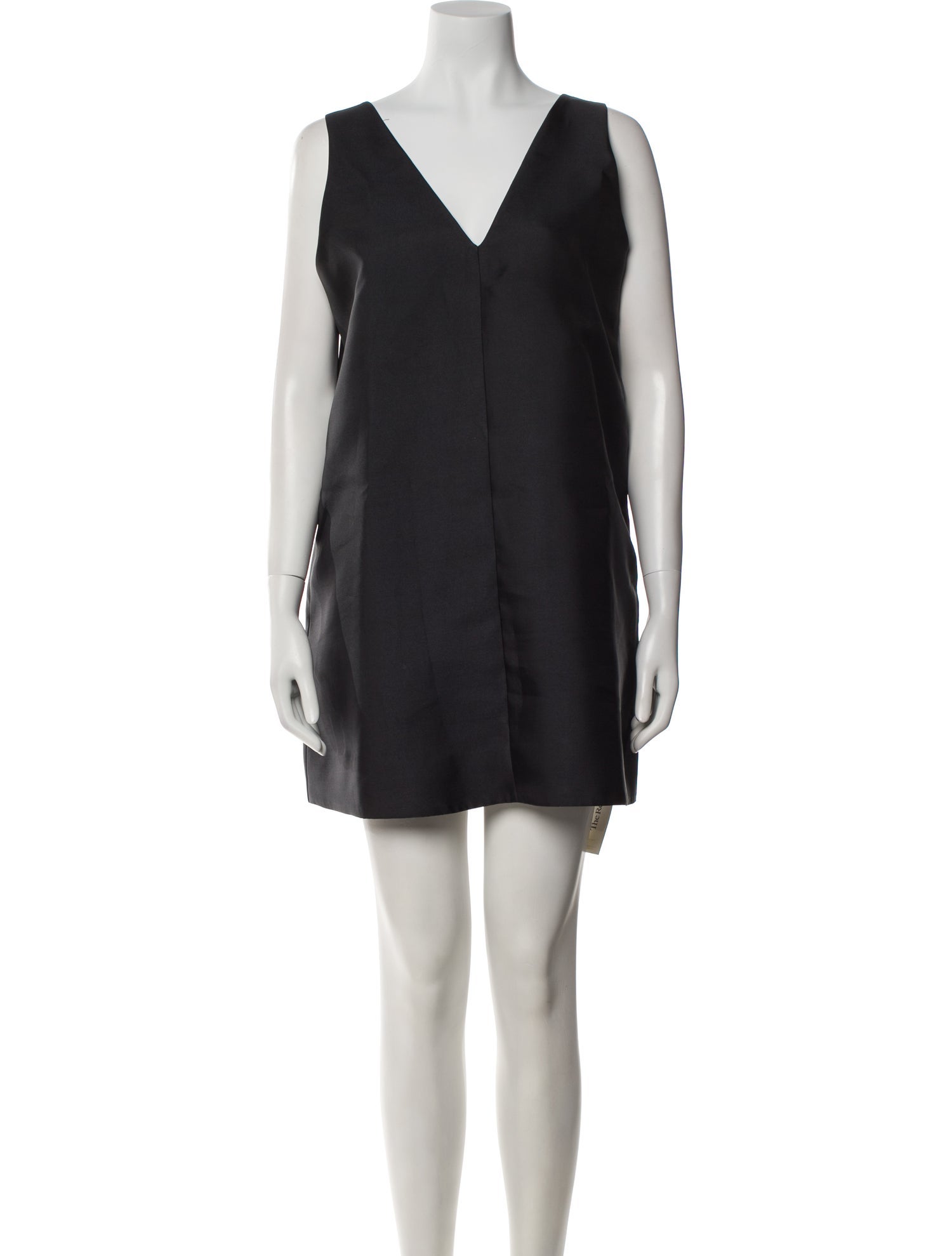 Lee Mathews V-Neck Mini Dress