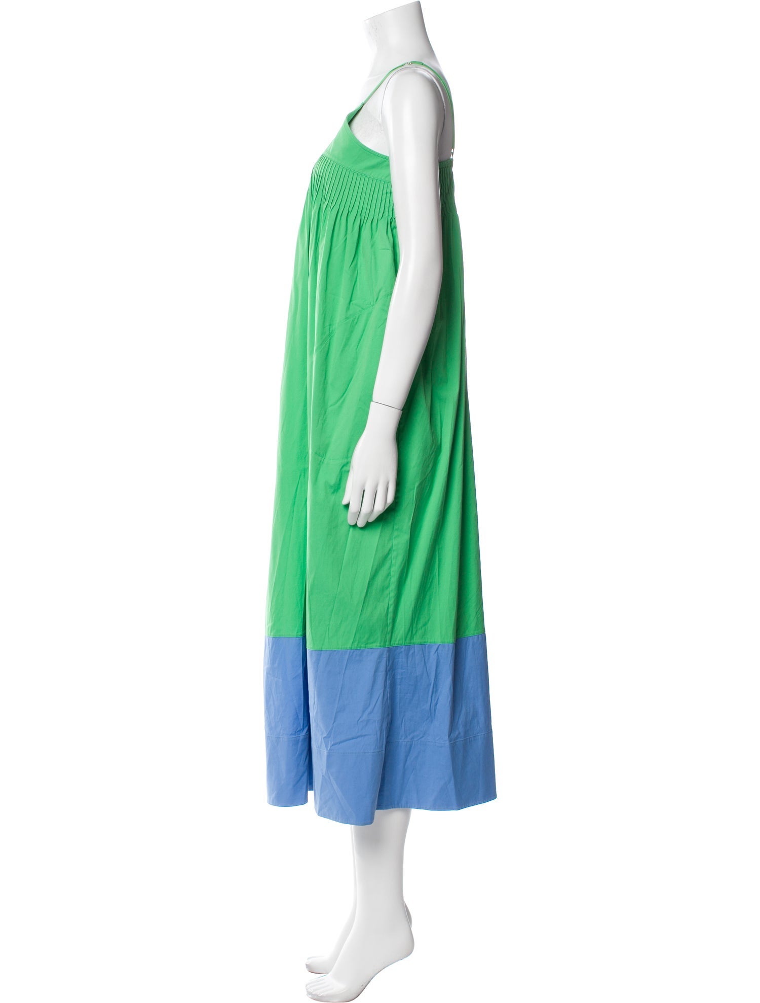 Lee Mathews V-Neck Long Dress