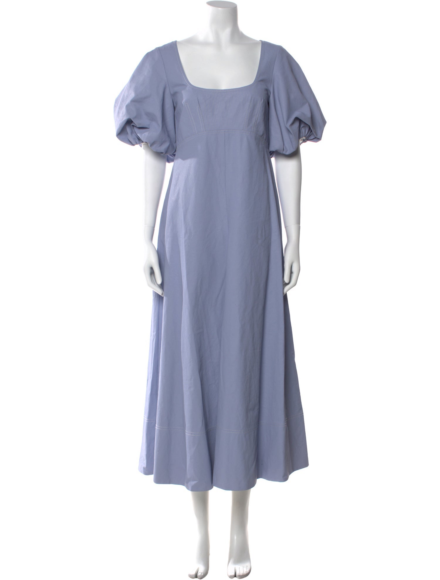 Lee Mathews Linen Long Dress