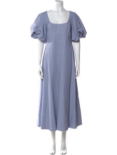 Lee Mathews Linen Long Dress