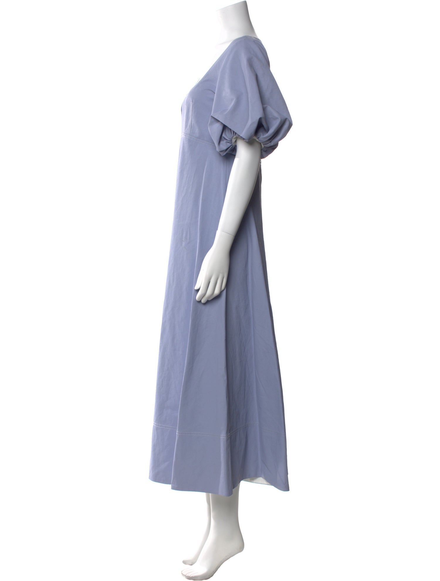 Lee Mathews Linen Long Dress