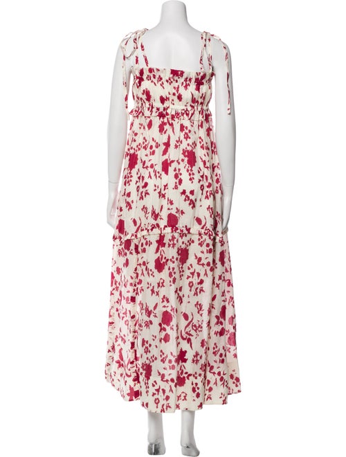 Lee Mathews Linen Long Dress