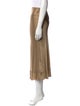 Lee Mathews Silk Midi Length Skirt