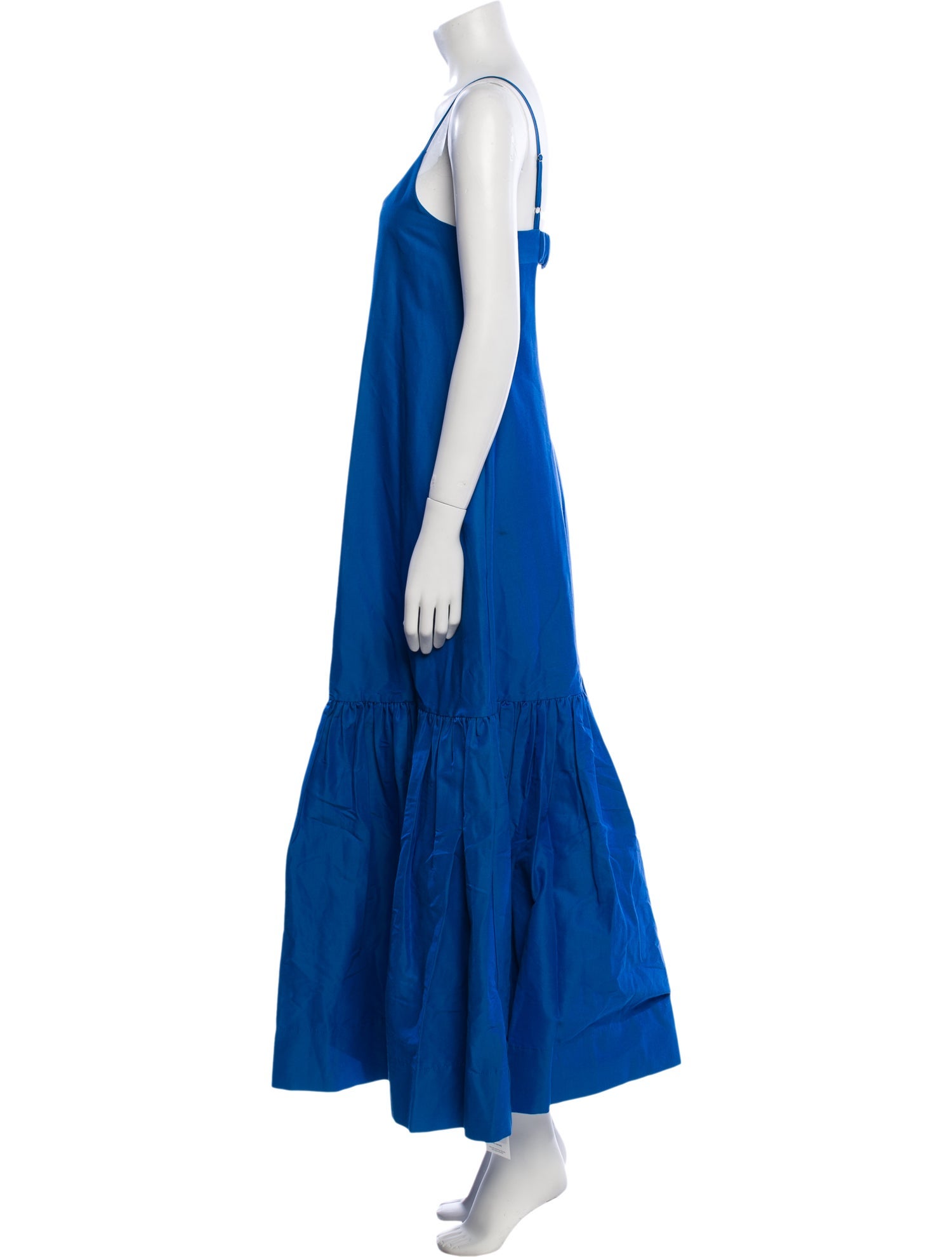 Lee Mathews Scoop Neck Long Dress