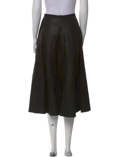 Lee Mathews Linen Midi Length Skirt