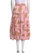 Lee Mathews Printed Midi Length Skirt