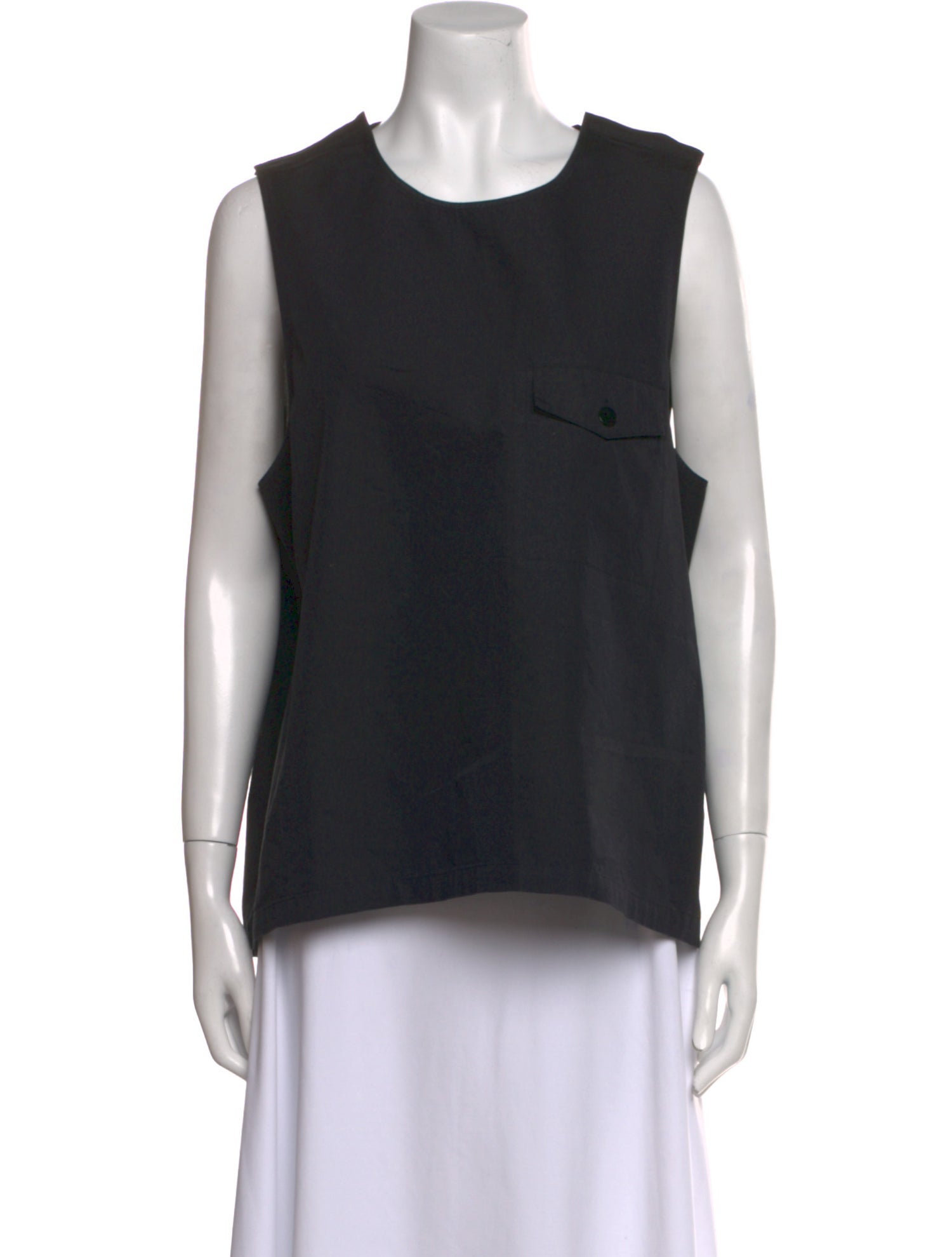 Lee Mathews Scoop Neck Sleeveless Top