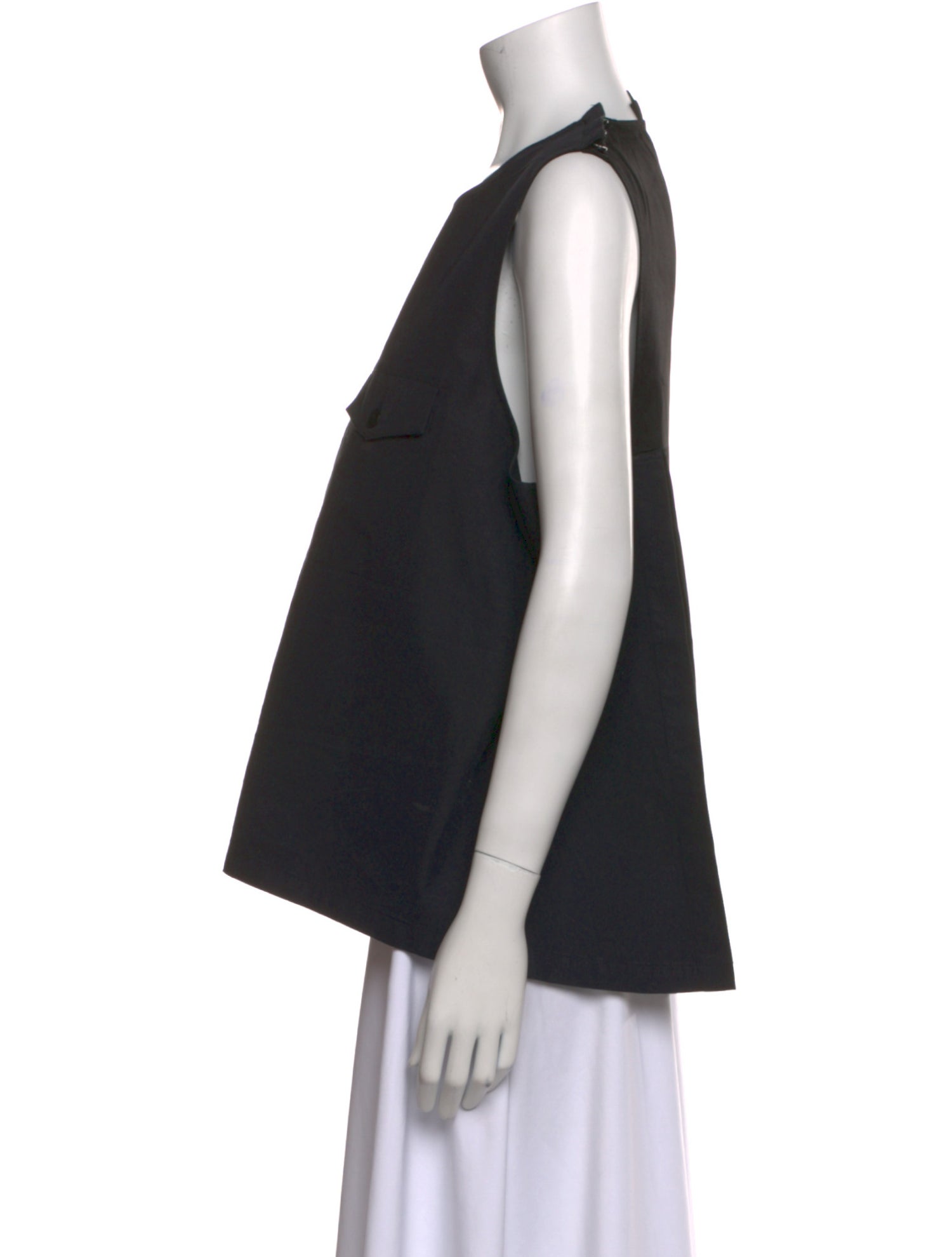 Lee Mathews Scoop Neck Sleeveless Top