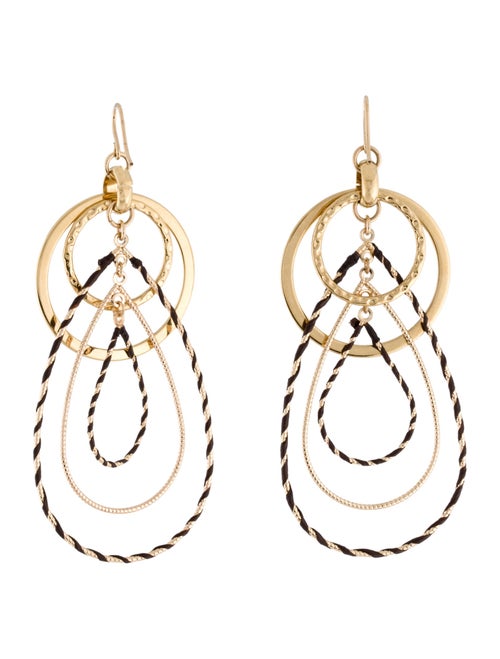 Devon Leigh Multi-Link Wrap Drop Earrings