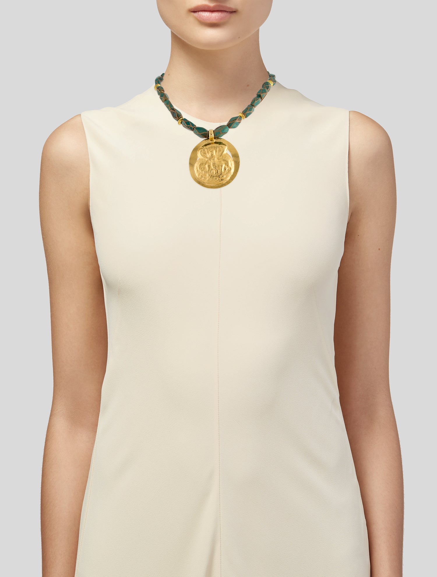 Devon Leigh Acrylic Pendant Necklace