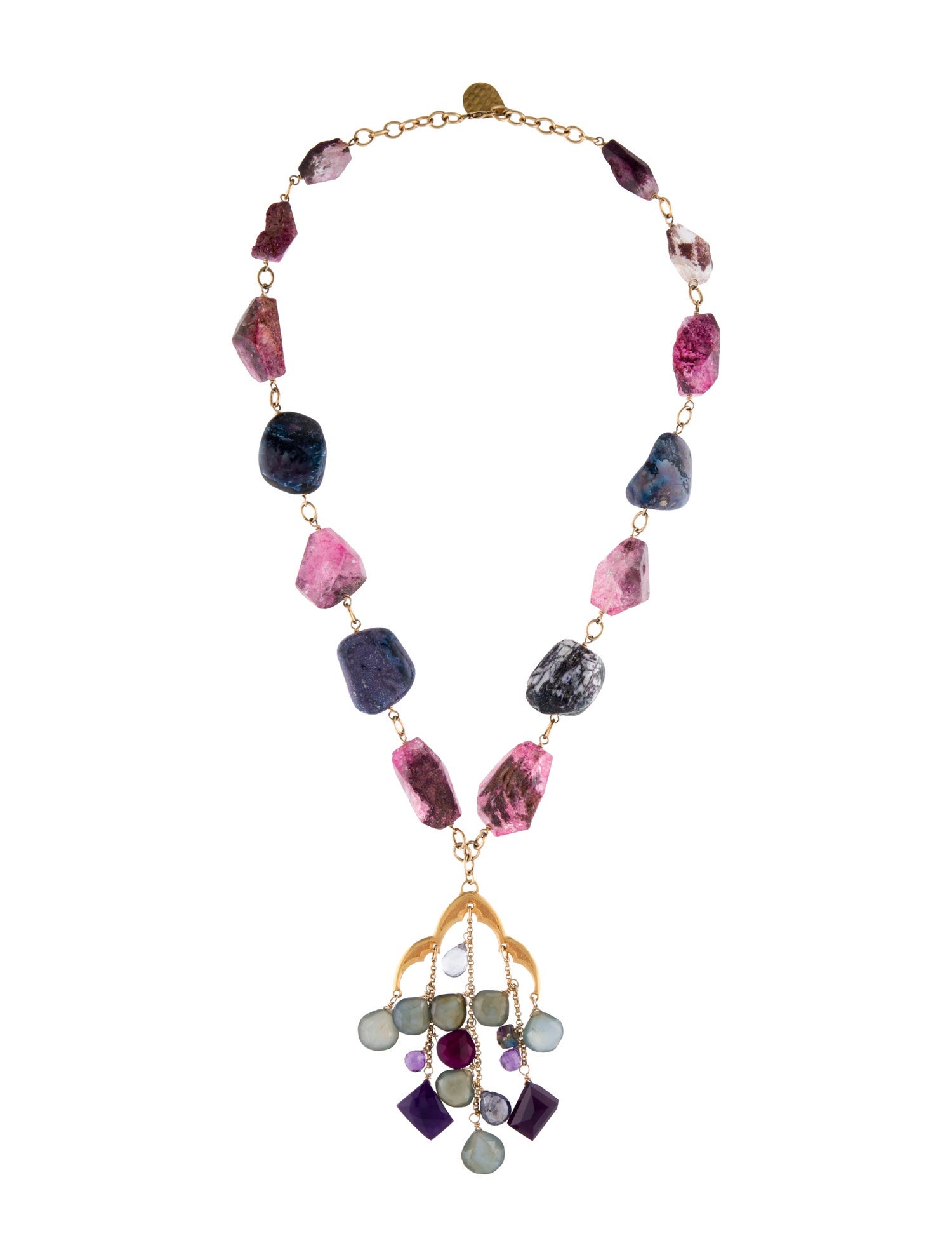 Devon Leigh Pendant Bead Necklace