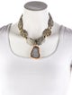 Devon Leigh Multicolor Stone Pendant Necklace
