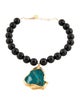 Devon Leigh Multicolor Stone Beaded Pendant Necklace