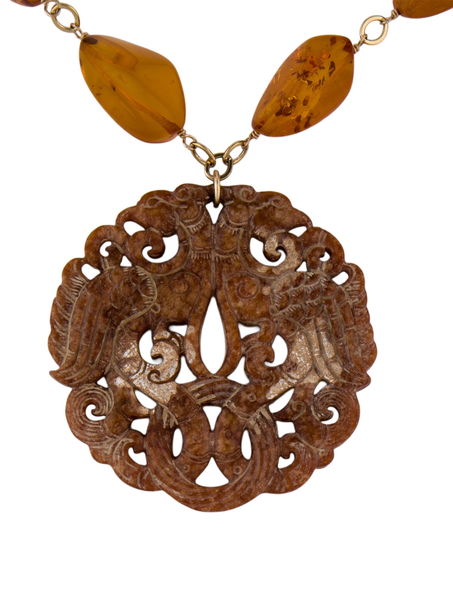 Devon Leigh Stone Pendant Necklace