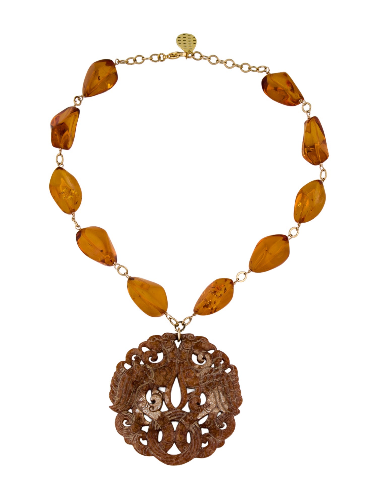 Devon Leigh Stone Pendant Necklace