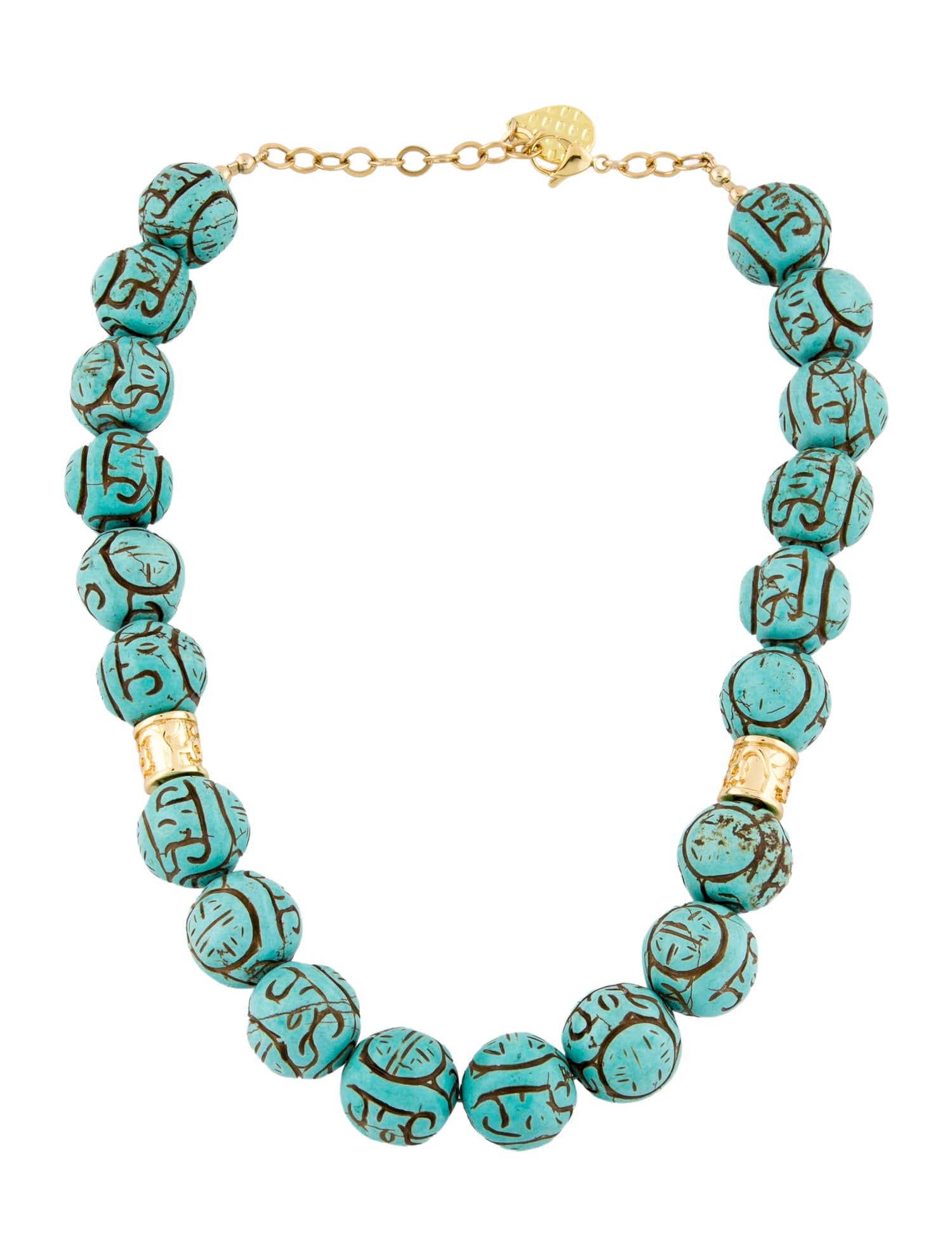 Devon Leigh Stone Bead Strand Necklace