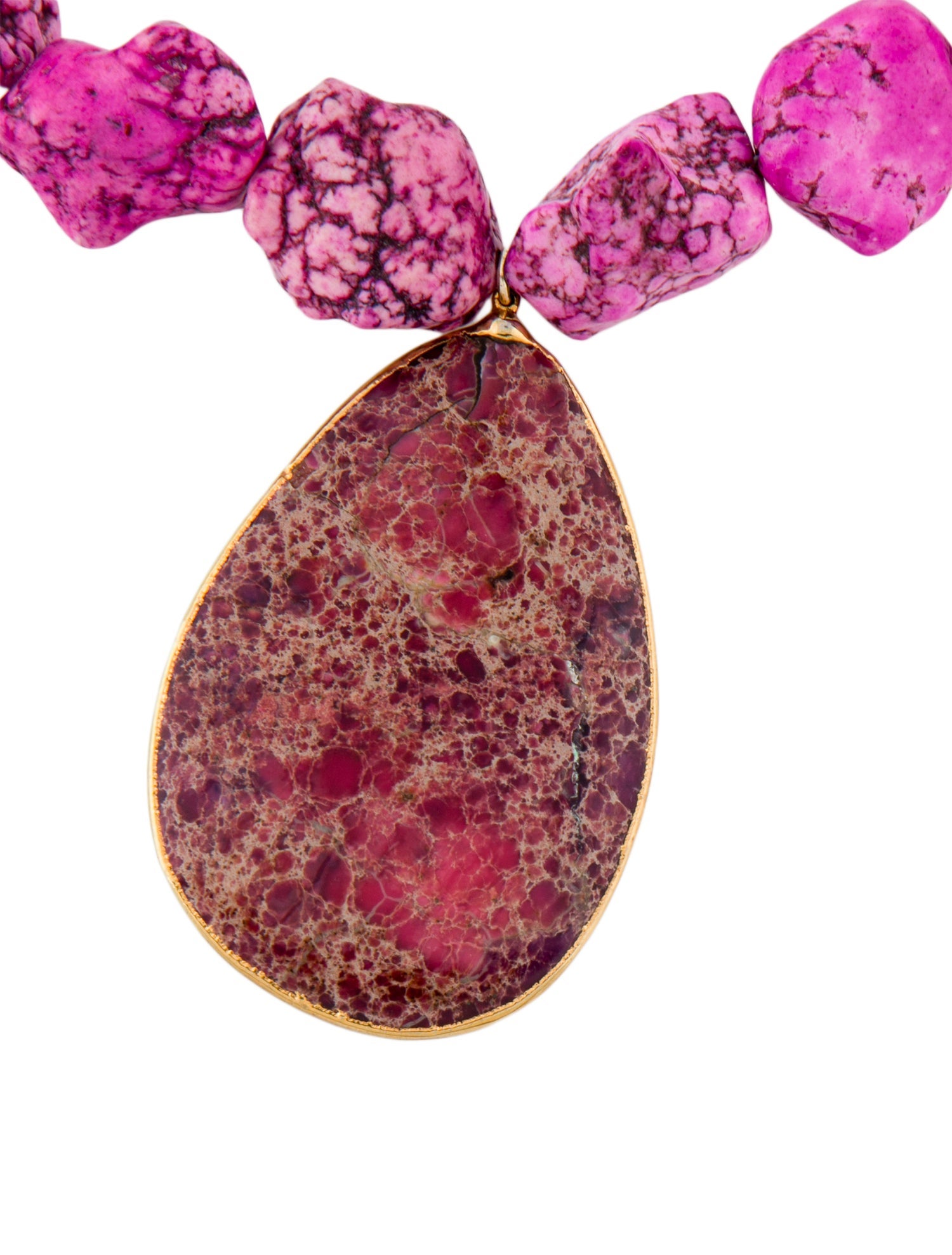 Devon Leigh Stone Pendant Necklace