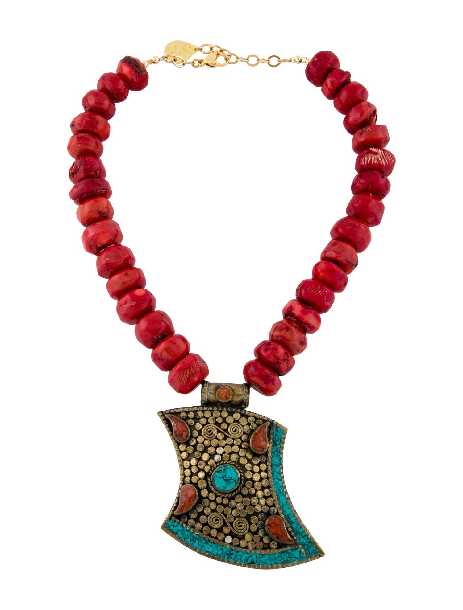 Devon Leigh Stone Pendant Necklace