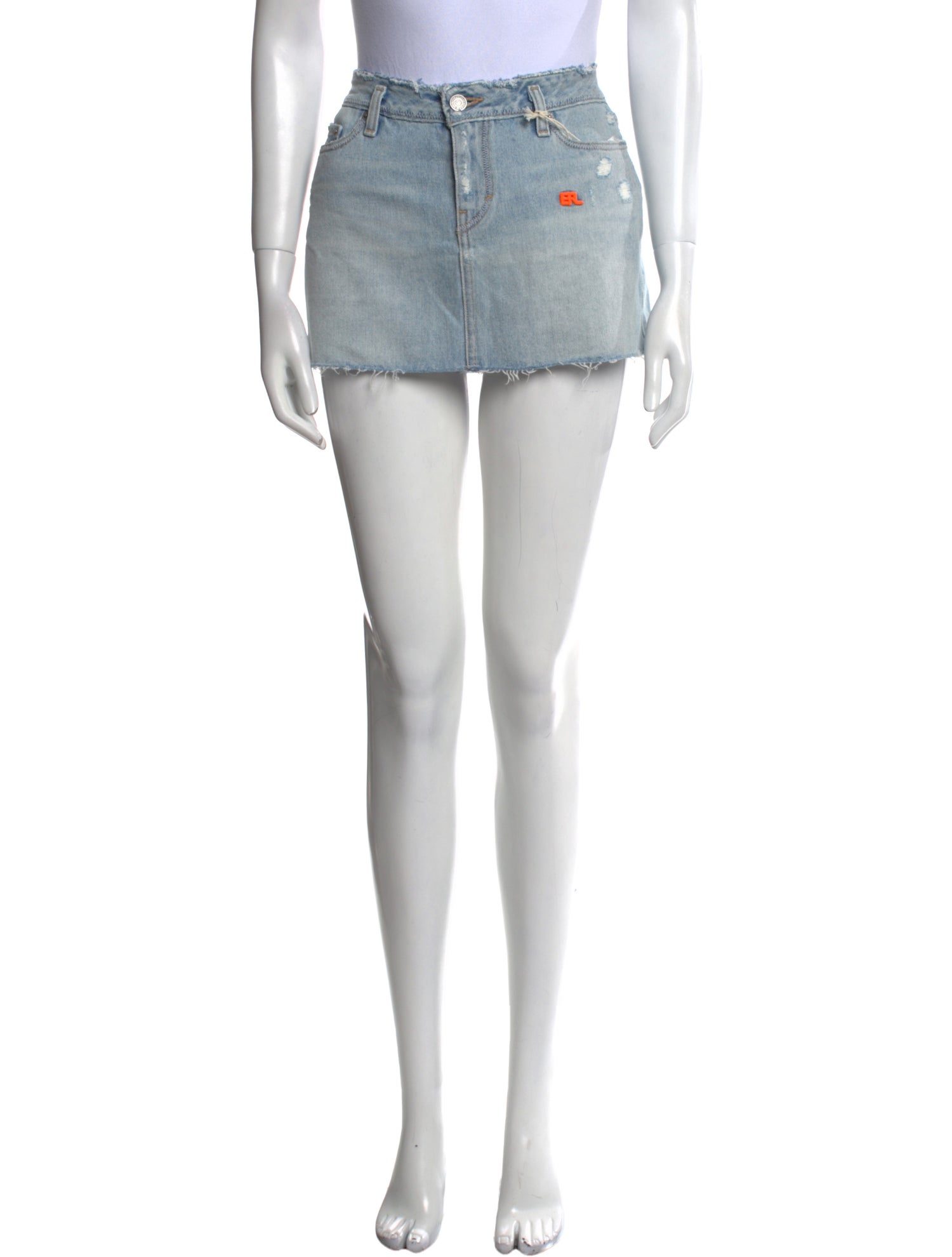 Levi's x ERL Distressed Accents Mini Skirt w/ Tags