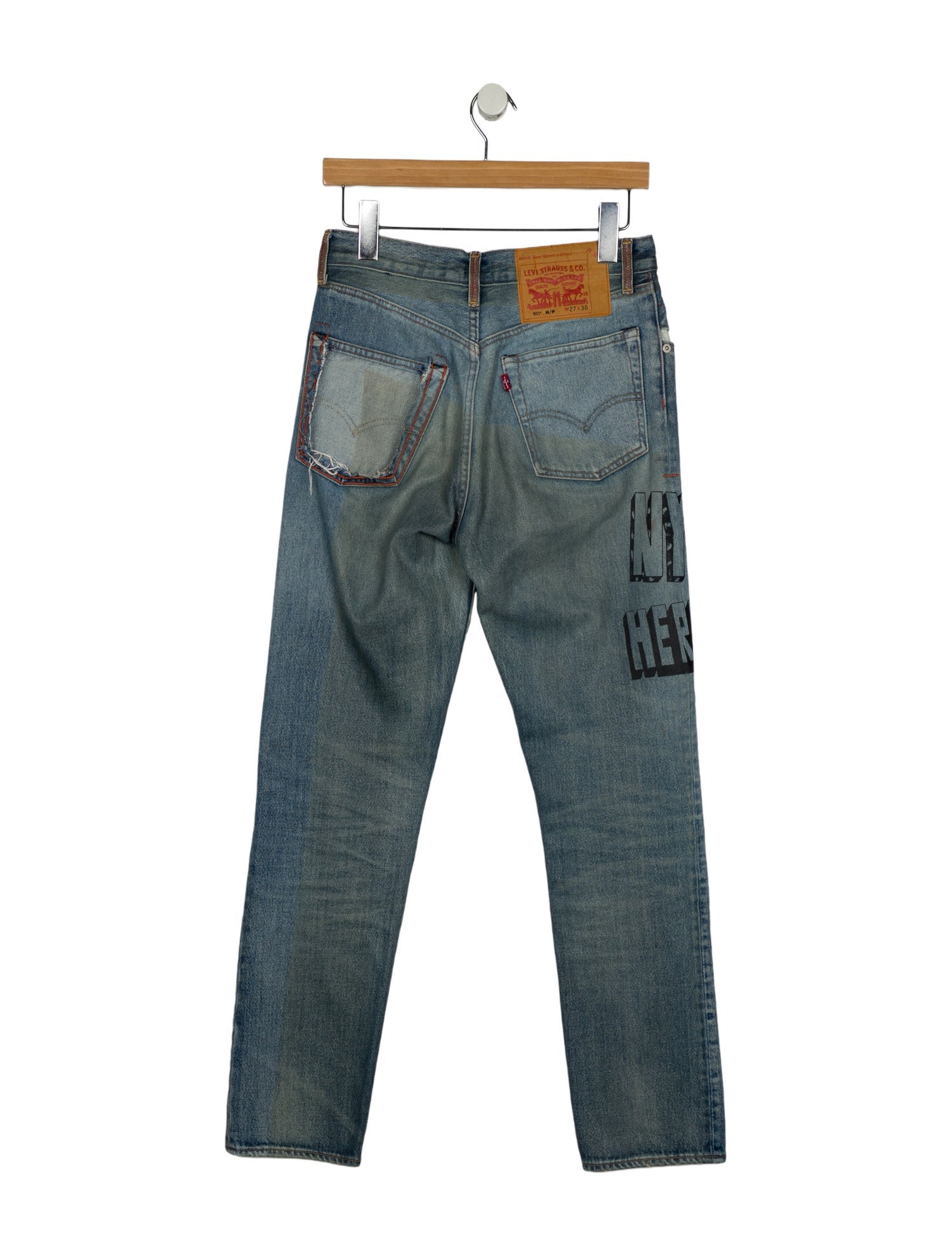 Levi's x HERON PRESTON Mid-Rise Straight Leg Jeans