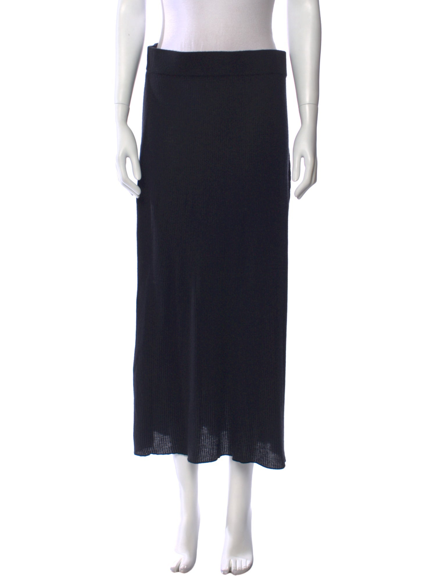 Le Kasha Cashmere Midi Length Skirt