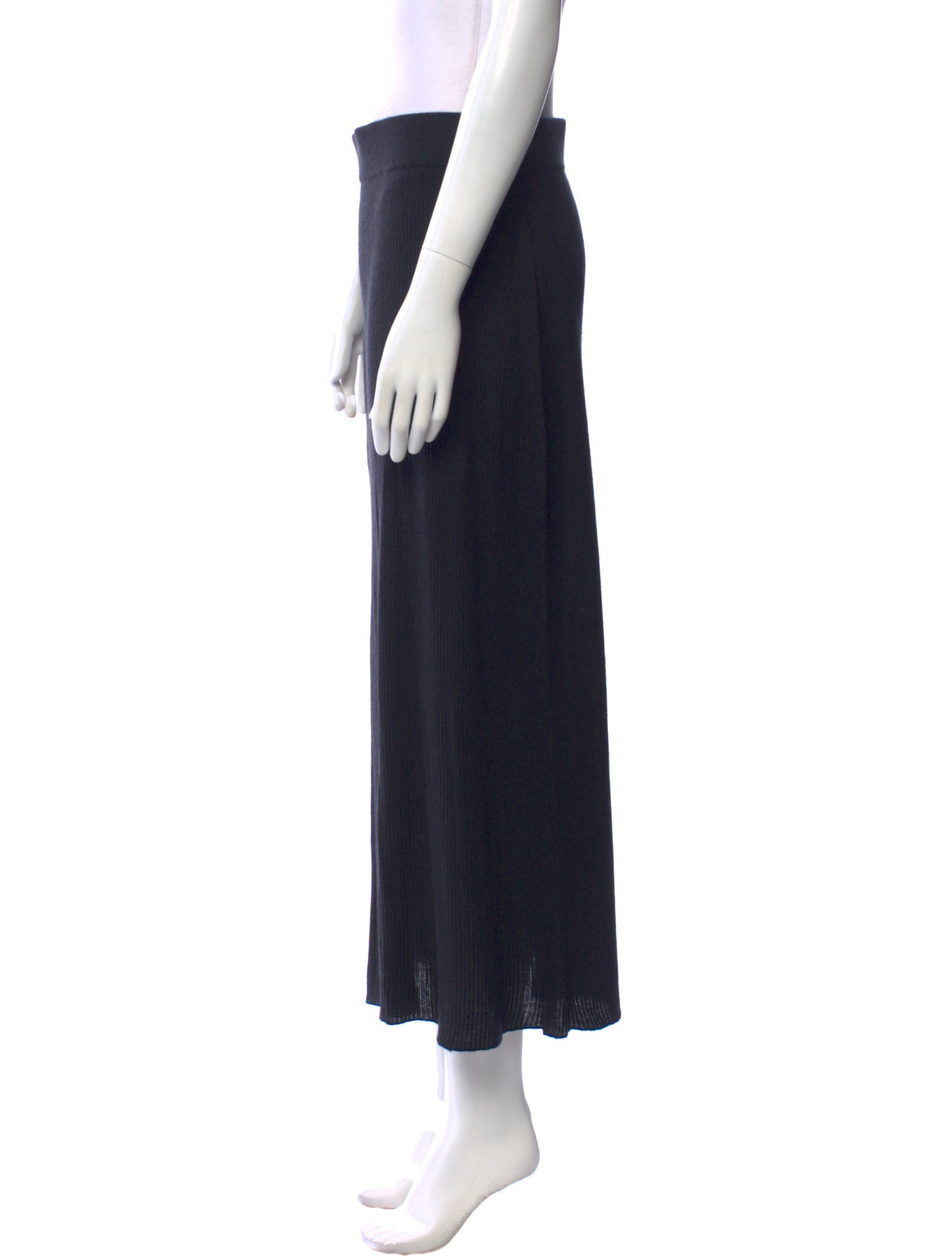 Le Kasha Cashmere Midi Length Skirt