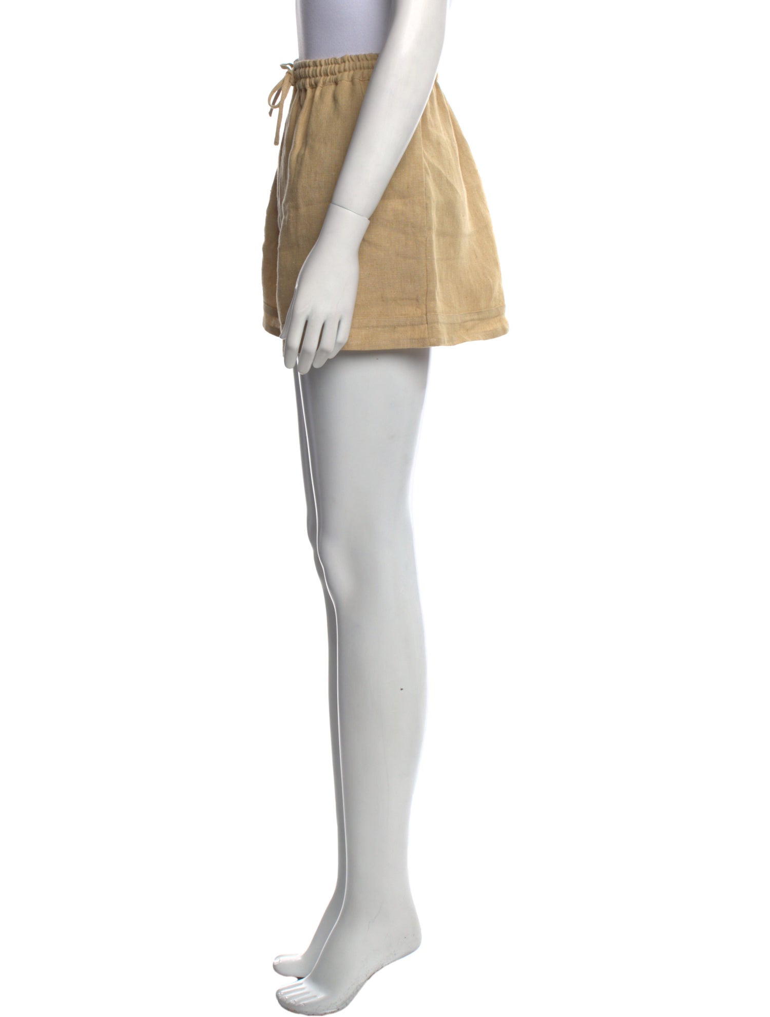 Le Kasha Linen Mini Shorts